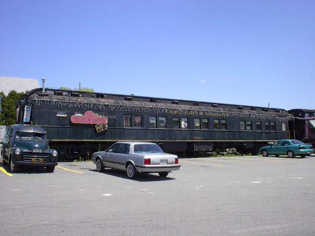 Photo of Cape Cod Railroad car Nobska in Somerset, MA