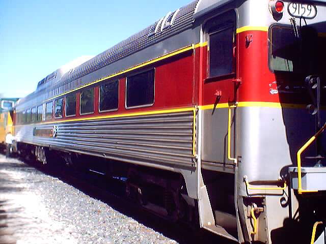 Photo of Ex MBTA 9159 now Winnipesaukee Scenic 9159