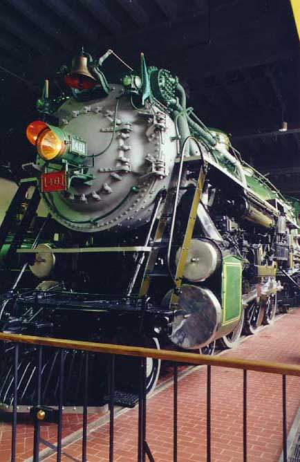 Photo of Southern Ry No. 1401 at the Smithsonian