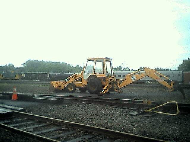 Photo of CSX Backhoe