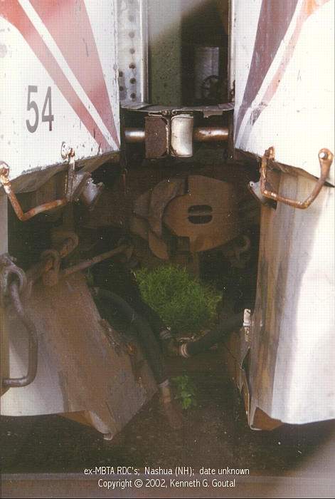 Photo of ex-MBTA RDC's go toe-to-toe
