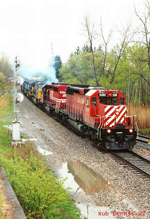 Photo of CP5811, Train 258 w CSX power, at CPO17
