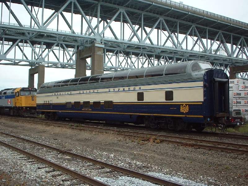 Photo of AOE Dome car at New London, Ct