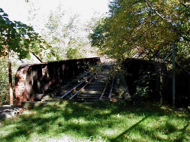 Photo of Abandoned Railroad Bridge in Milton, MA.