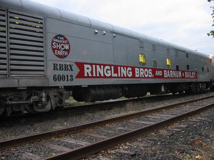 Photo of RBBB Circus Train power car