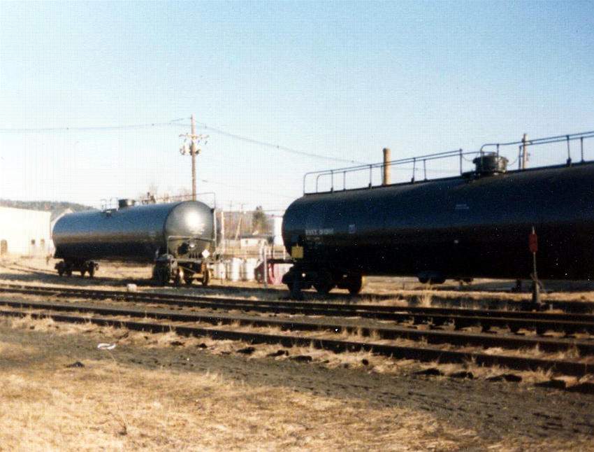 Photo of Tank cars at Keene Gas Company 1980