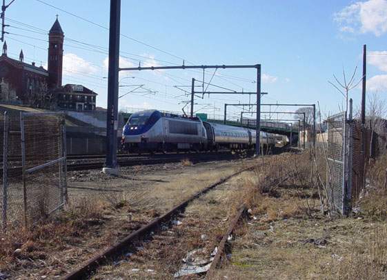 Photo of Amtrak at Atwells Interlocking