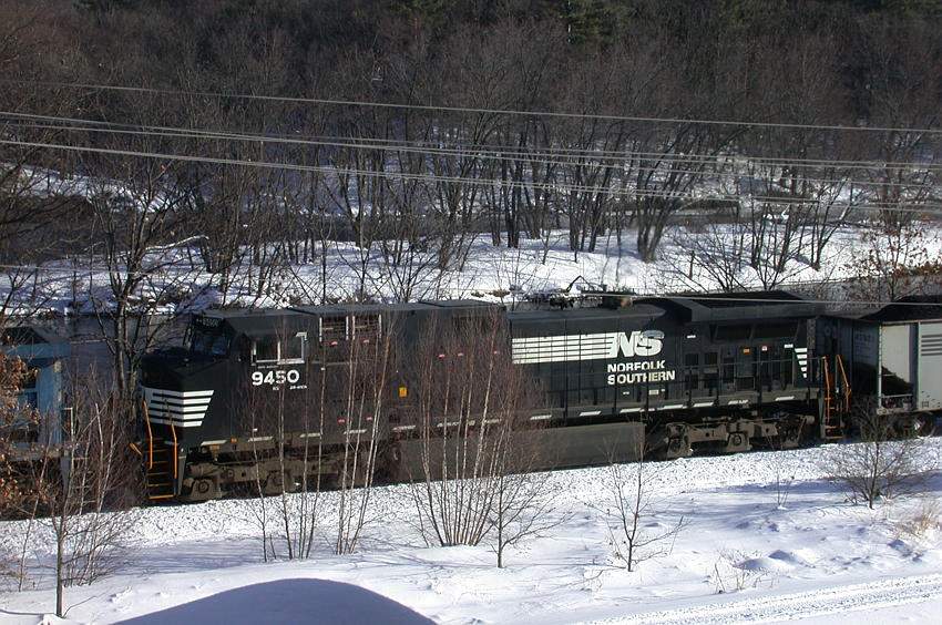 Photo of Bow Coal Train heading North through Bedford, NH