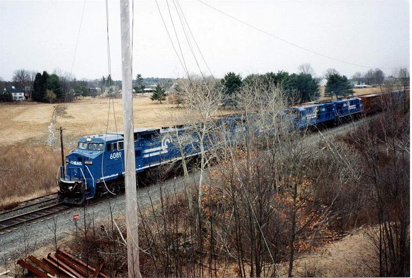 Photo of Conrail on GRS Dover, NH 1992
