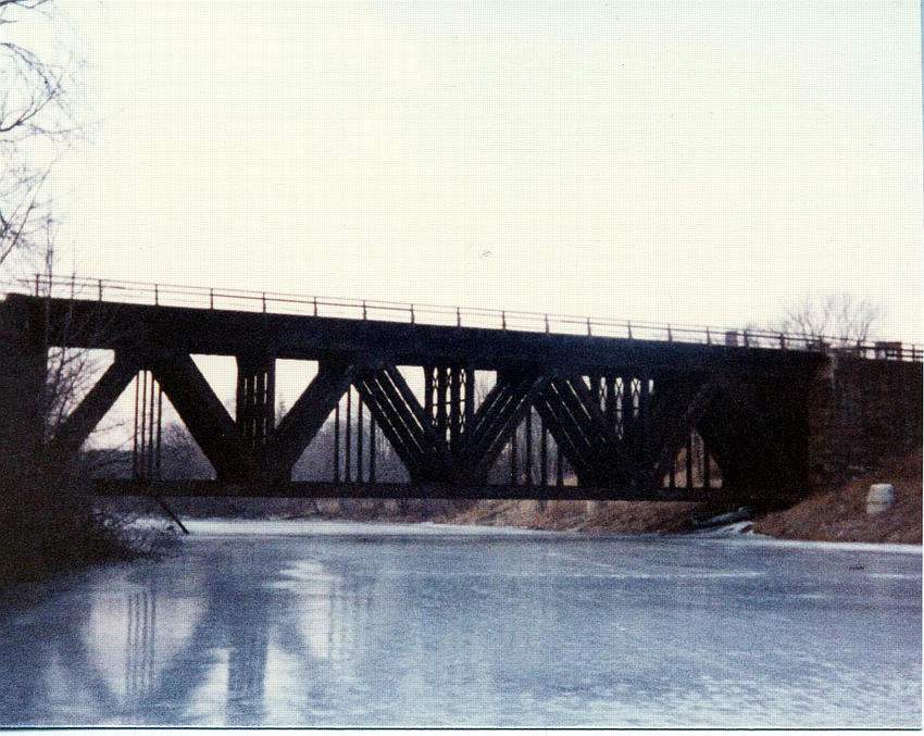 Photo of Cocheco River Bridge (B&M) in Dover, NH 1981