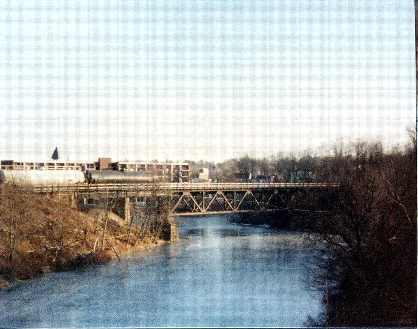 Photo of Cocheco River Bridge (nee Dover & Portsmouth) in Dover, NH 1981