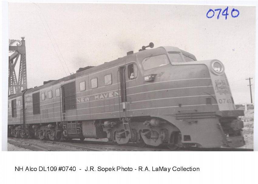 Photo of NH Alco DL109 on the Cape.