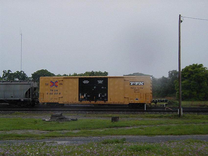 Photo of TBOX boxcar