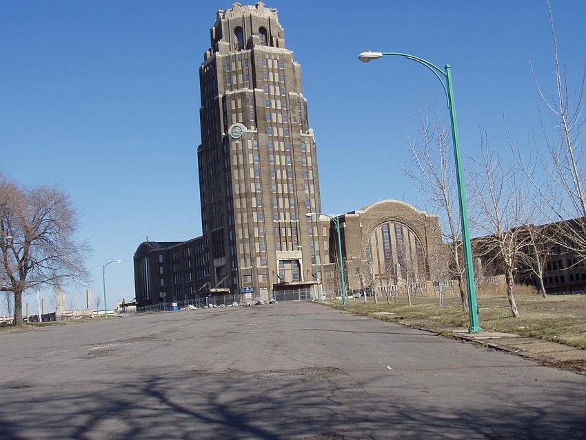 Photo of Old New York Central terminal in Buffalo