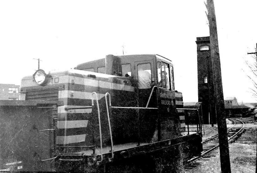 Photo of Engine #10 in Hopedale in 1961
