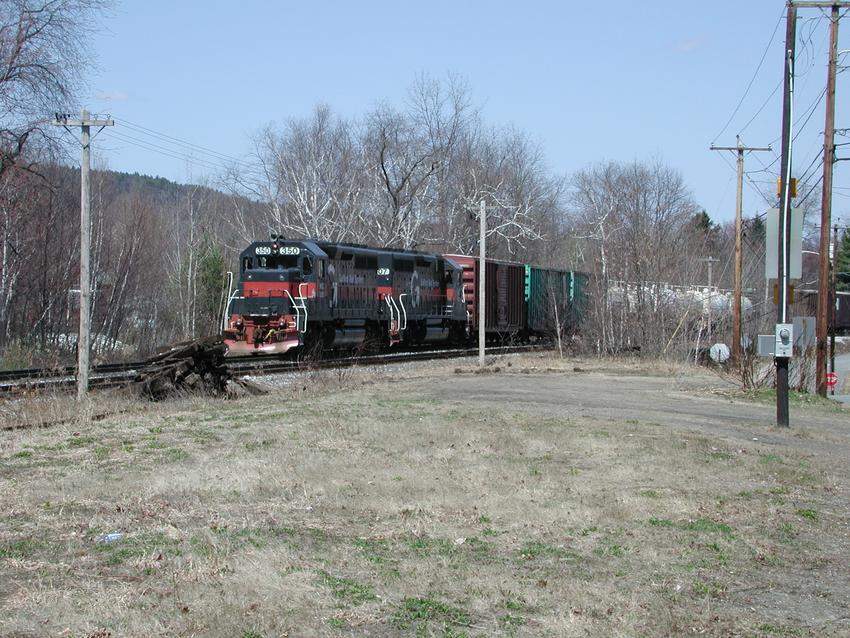 Photo of Guilford in the North Walpole yard NH