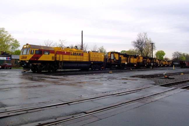 Photo of Loram Railgrinder at Kingston, NY