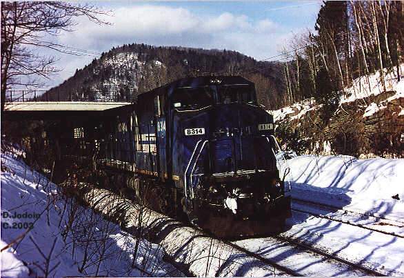 Photo of Bowcoal train in Buckland, MA