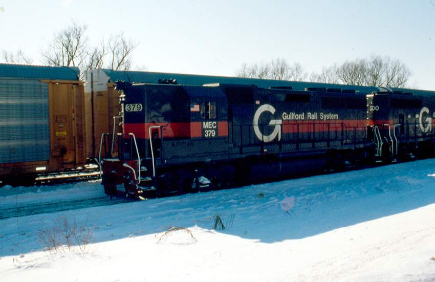 Photo of MEC/Guilford 379 on the Chicago Line