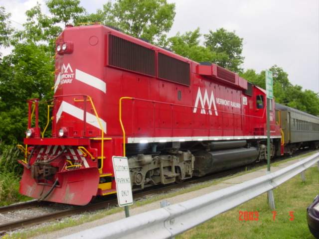 Photo of Vermont Railways engine # 381