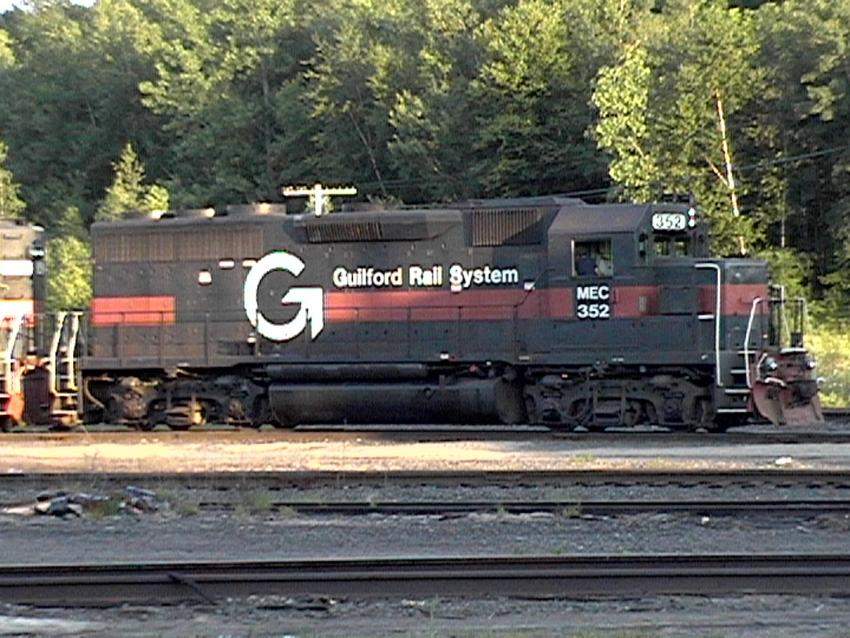 Photo of GP40 #352 at East Deerfield Yard