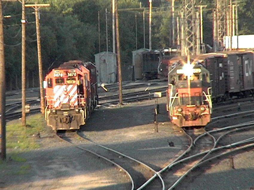 Photo of Action at East Deerfield Yard