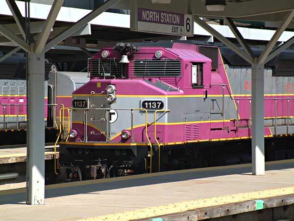 Photo of MBTA GP40MC at North Station