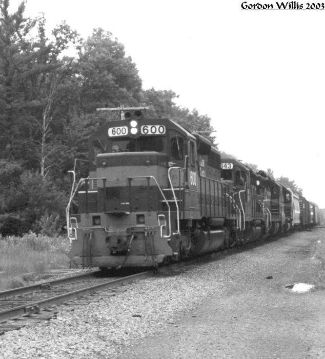 Photo of SD40 600 at The Rock