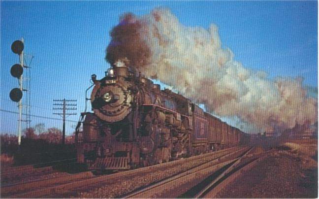 Photo of B&M #3716 at Hills Crossing in Belmont MA 1948 (postcard)