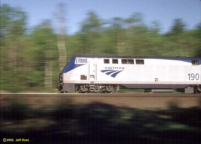 Photo of Amtrack #449 pace shot