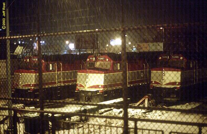 Photo of MBTA layover