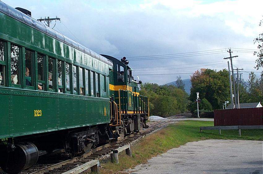 Photo of GMRC Special leaving Rutland Vermont