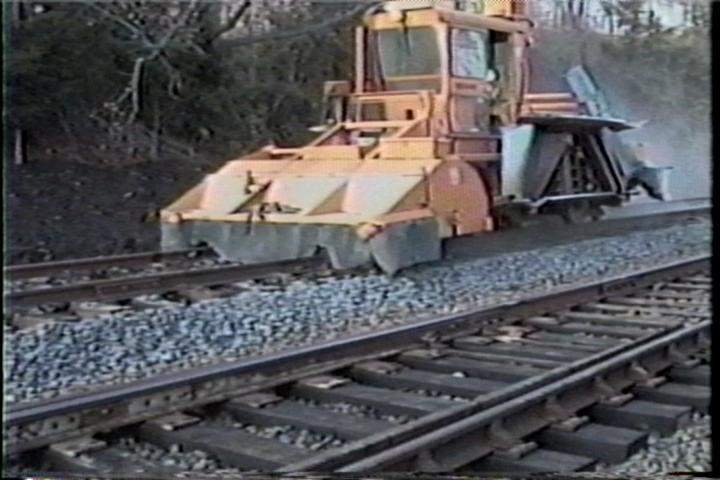 Photo of Sweeping the ballast