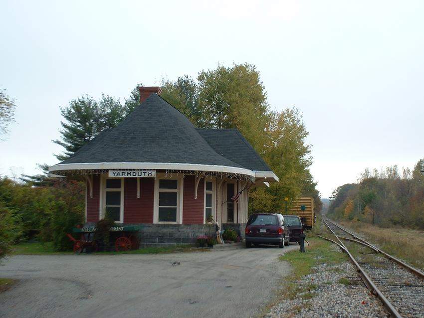 Photo of Grand Trunk's Yarmouth Depot
