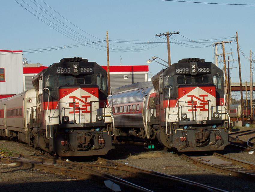 Photo of Shore Line East #6695 & 6699