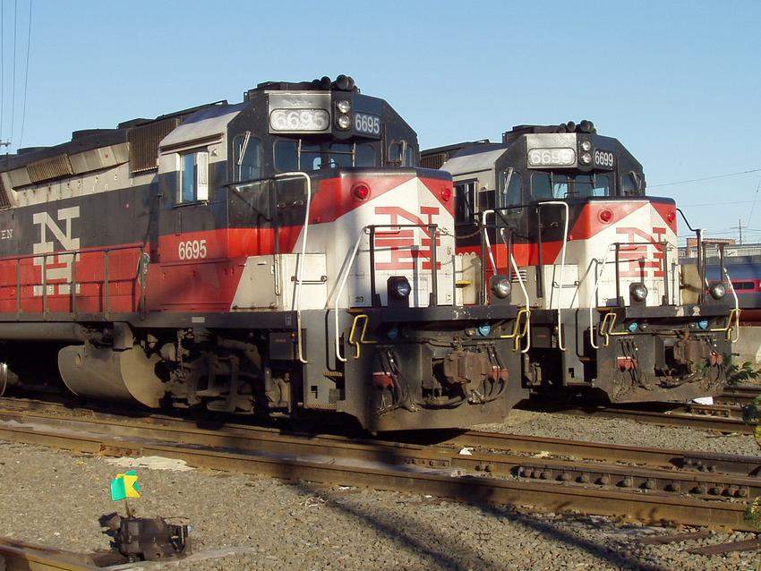 Photo of Shore Line East # 6695 & #6699