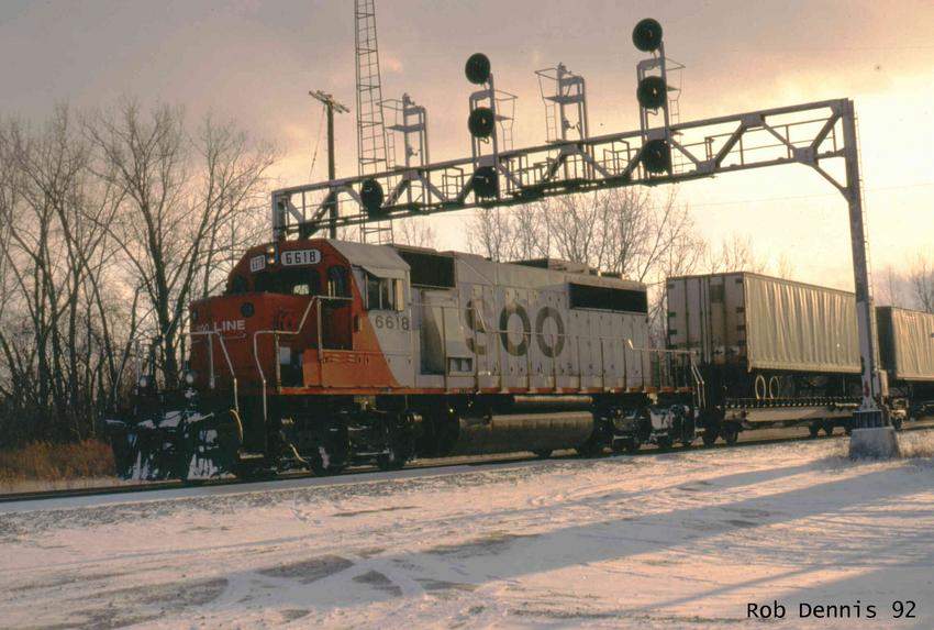 Photo of SOO 6618, Train 268, Mohawk