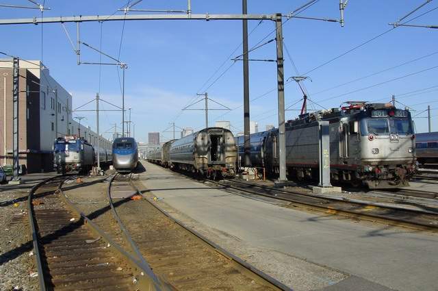 Photo of Amtrak Southhampton yard
