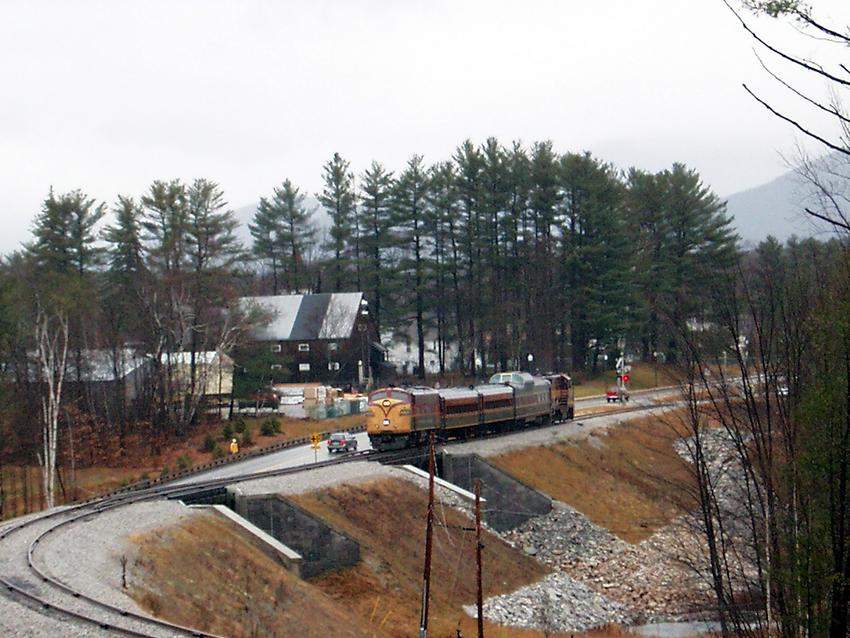Photo of Conway Scenic Test Train 11-20-03 14