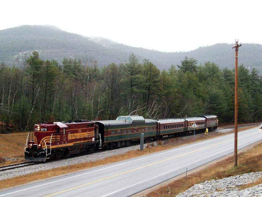 Photo of Conway Scenic Test Train 11-20-03 13