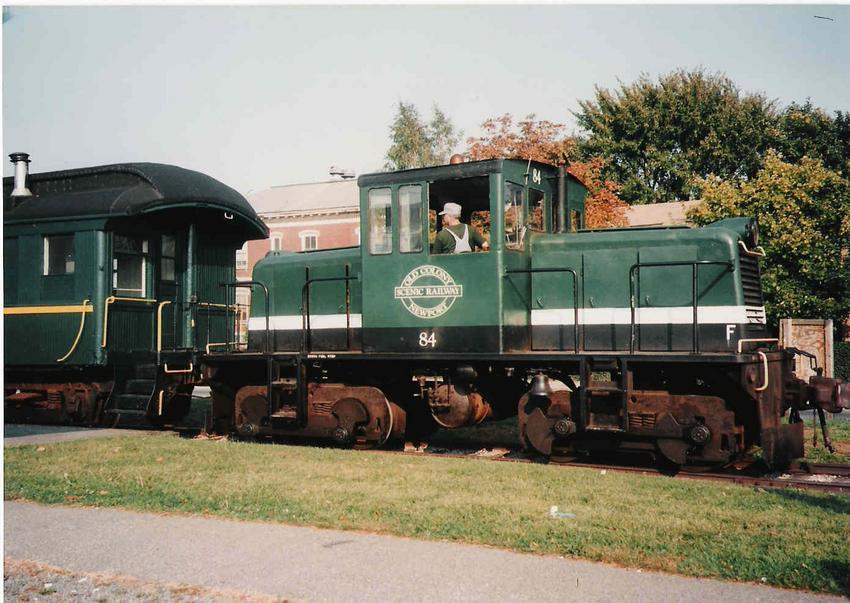 Photo of 45 tonner #84 rests after a trip