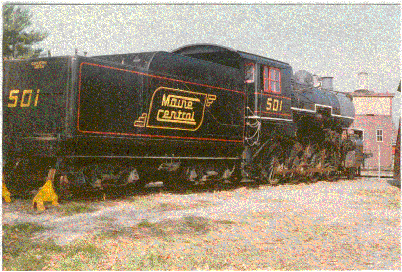 Photo of MEC #501 at Conway Scenic RR