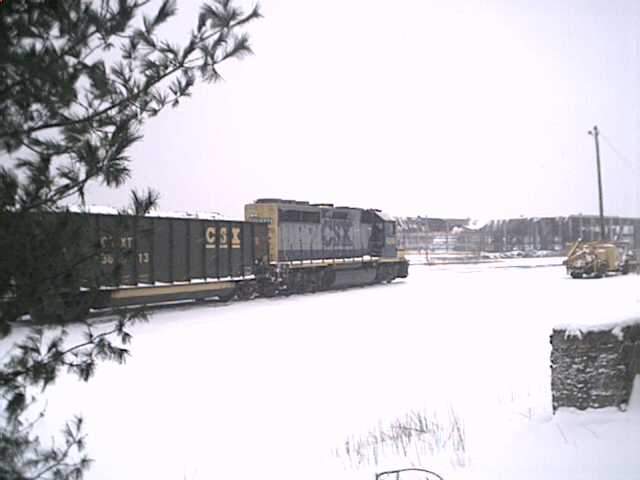 Photo of Cedar Hill Yard in the snow