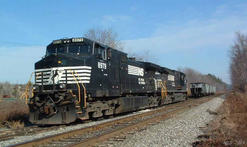Photo of NS 8979 at Bow, NH.
