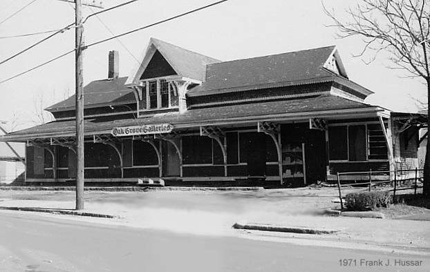 Photo of Oak Grove Station, Malden MA 1971