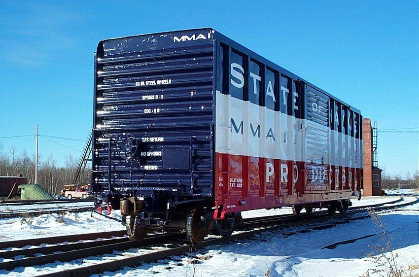 Photo of MM&A Boxcar