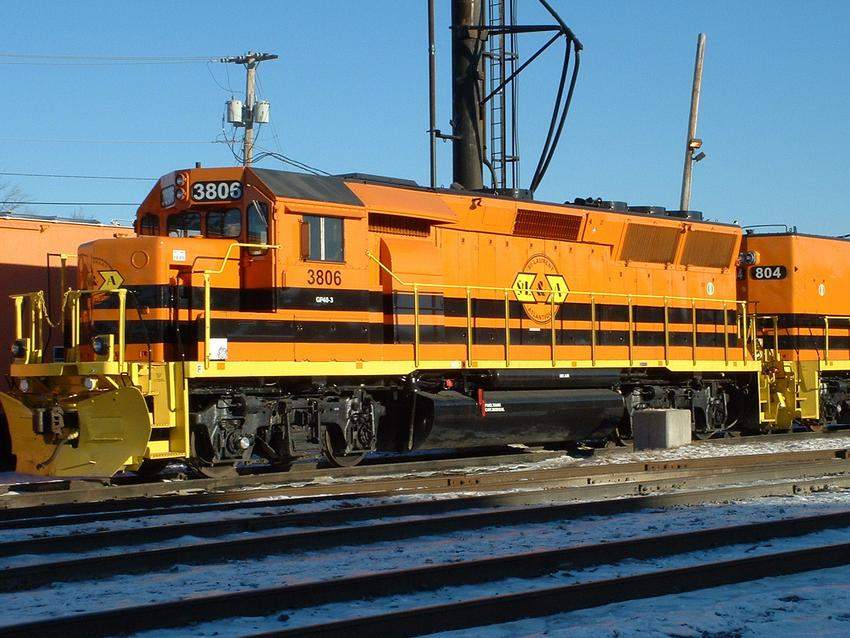 Photo of SLR 3806 at Lewiston Junction