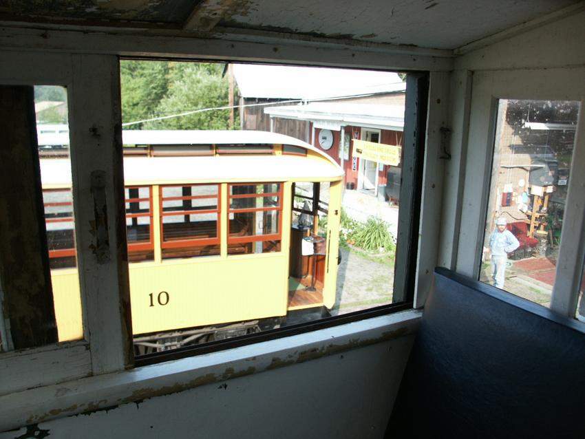 Photo of SFTM Number 10 from the CV Caboose Cupola