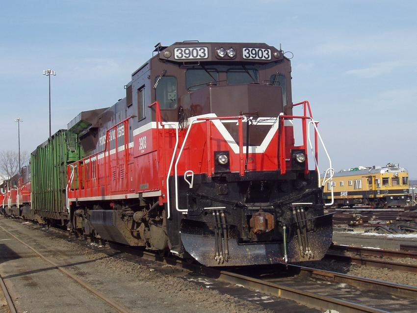 Photo of P&W #3903 at Amtrak MOW yard