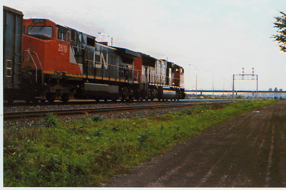 Photo of CN freight in Longueuil